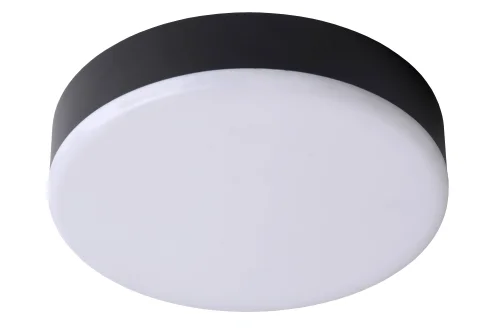 Светильник потолочный Ceres-Led 28112/30/30 Lucide белый 1 лампа, основание чёрное в стиле современный  фото 2